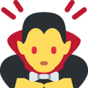 vampire_bowing emote for Discord