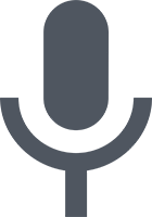 Microphone_dark emote for Discord