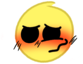 Aaja_Flushed emote for Discord