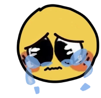 CursedEmojiCrying emote for Discord