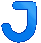 LetterJ emote for Discord