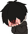 Flustered emote for Discord