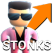 stonks_stumbleguys emote for Discord