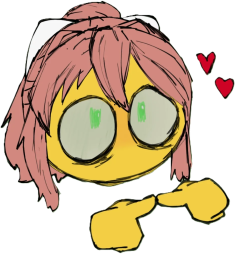 monikapleading emote for Discord