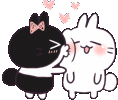 BunnyKiss emote for Discord