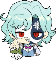 Dottore_flower emote for Discord