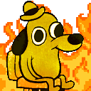 thisisfine emote for Discord