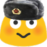comrade_confusedflushblob emote for Discord