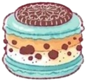 OreoPeanutbutterMacaroon emote for Discord