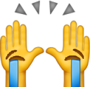 raised_sobbing_hands emote for Discord