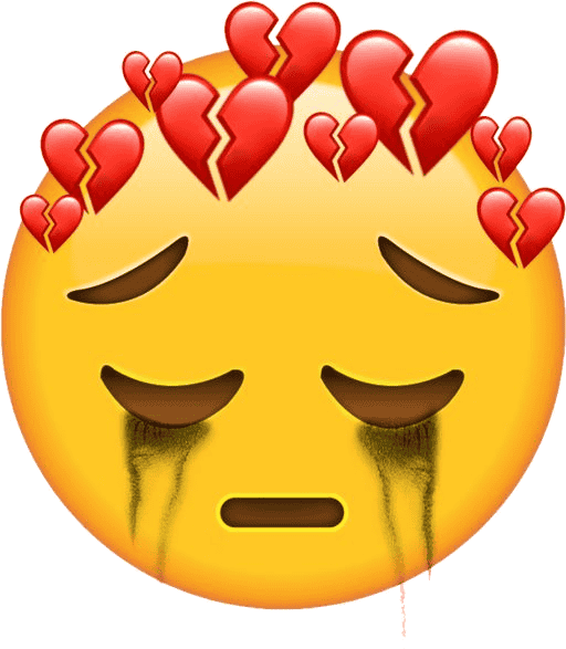 heartbroken static emote