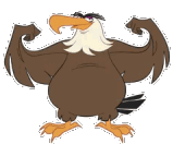 MightyEagle_Fat emote for Discord