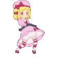 LambdadeltaOrangeJustice emote for Discord