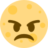 Moon_Angry emote for Discord
