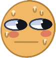 sweating emote for Discord