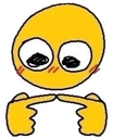 Shy emote for Discord