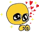 Shy emote for Discord