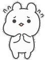 BunnyNervous emote for Discord