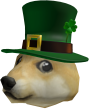 Lucky_doge emote for Discord