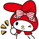 MyMelodyThumbsUp emote for Discord