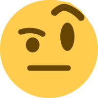 mega_raised_eyebrow emote for Discord