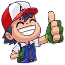 AshThumbsUp emote for Discord