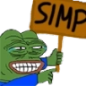 PEPE_SIMP emote for Discord