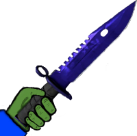 pepe_knife_m9_bayonet emote for Discord