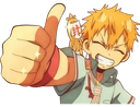 KouThumbsUp emote for Discord