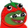 peepoStrawberry emote for Discord
