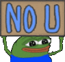 peepoNoU emote for Discord