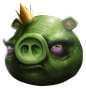 UltraRealisticKingPig emote for Discord