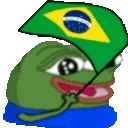 peepoBrazil emote for Discord