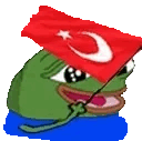 peepoTurkey emote for Discord