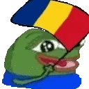 peepoRomania emote for Discord