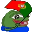 peepoPortugal emote for Discord