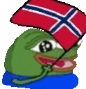 peepoNorway emote for Discord