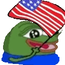 peepoUSA emote for Discord