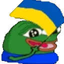 peepoUkraine emote for Discord