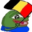 peepoBelgium emote for Discord