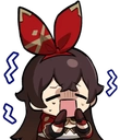 AmberScared emote for Discord
