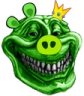 KingPigUltraTroll emote for Discord