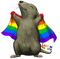 Gay_Rat emote for Discord
