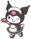 KuromiMaid emote for Discord