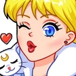 SailorMoonFlirty emote for Discord