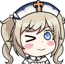 BarabaraWink emote for Discord