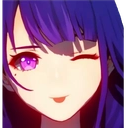RaidenWink emote for Discord