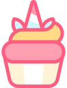 UnicornCupcake emote for Discord