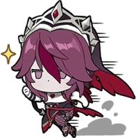Rosaria_Clocking_Out emote for Discord