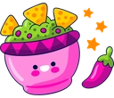 RetroChipsAndGuac emote for Discord